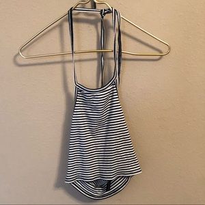 Striped crop top